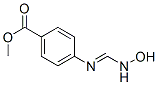 Benzoic acid, 4-[[(hydroxyamino)methylene]amino]-, methyl ester (9CI) Struktur