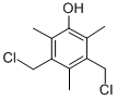 3,5-BIS(CHLOROMETHYL)-2,4,6-TRIMETHYLPHENOL Struktur