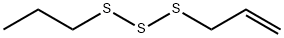 2-PROPENYL PROPYL TRISULFIDE Struktur