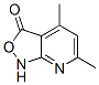 Isoxazolo[3,4-b]pyridin-3(1H)-one, 4,6-dimethyl- (9CI) Struktur