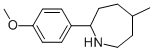 2-(4-METHOXYPHENYL)-5-METHYLAZEPANE Struktur