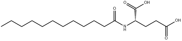 N-LAUROYL-L-GLUTAMIC ACID Structure