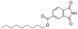 1,3-Dioxo-5-isoindolinecarboxylic acid nonyl ester Struktur