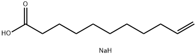 SODIUM UNDECYLENATE Struktur