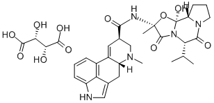 ERGOVALINE TARTRATE Struktur