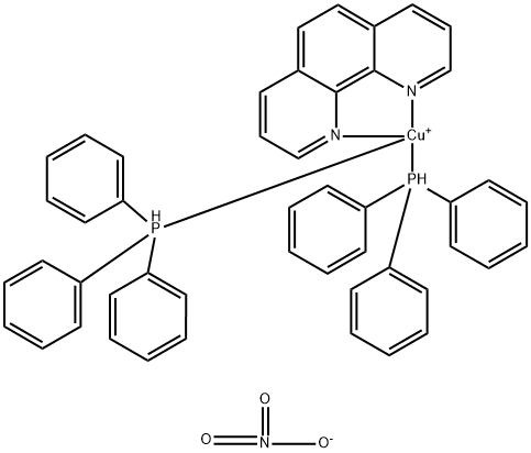 (1,10-PHENANTHROLINE)BIS(TRIPHENYLPHOSPHINE)COPPER (I) NITRATE DICHLOROMETHANE ADDUCT