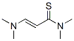 2-Propenethioamide,  3-(dimethylamino)-N,N-dimethyl- Struktur