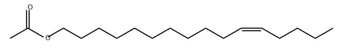 (Z)-11-HEXADECEN-1-YL ACETATE Structure