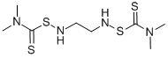 Hydrosulfamine, N,N'-ethylenebis(S-(dimethylthiocarbamoyl)- Struktur