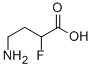 DL-4-AMINO-2-FLUOROBUTYRIC ACID Struktur