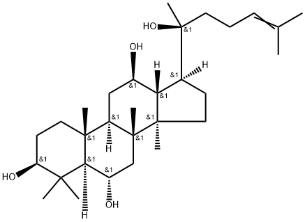 (20S)-5α-ダンマラ-24-エン-3β,6α,12β,20-テトラオール