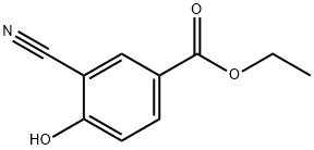 ETHYL 3-CYANO-4-HYDROXYBENZOATE Struktur