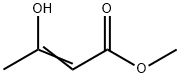 2-Butenoic acid, 3-hydroxy-, methyl ester (9CI) Struktur