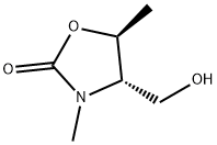 2-Oxazolidinone,4-(hydroxymethyl)-3,5-dimethyl-,(4S,5S)-(9CI) Struktur