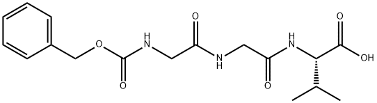 Z-GLY-GLY-VAL-OH Struktur