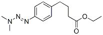 ethyl 4-(4-dimethylaminodiazenylphenyl)butanoate Struktur