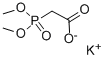 POTASSIUM P,P-DIMETHYLPHOSPHONOACETATE Struktur