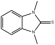 1,3-dimethylbenzimidazoline-2-thione Struktur