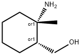 CIS-2-HYDROXYMETHYL-1-METHYL-1-CYCLOHEXYLAMINE Struktur