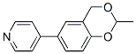 Pyridine, 4-(2-methyl-4H-1,3-benzodioxin-6-yl)- (9CI) Struktur