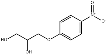 1-4-NITROPHENOXY-2-3-PROPANEDIOL Struktur