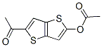 2-Acetylthieno[3,2-b]thiophen-5-ol acetate Struktur