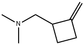 Cyclobutanemethanamine, N,N-dimethyl-2-methylene- (9CI) Struktur