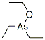 Diethylarsinous acid ethyl ester Struktur