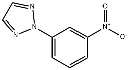 2-(3-nitrophenyl)-2H-1,2,3-triazole Struktur