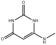 6-METHYLAMINOURACIL Structure