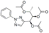 [(1S,2R,3R)-1-(2-Phenyl-2H-1,2,3-triazol-4-yl)-1,2,3-butanetriol]triacetate Struktur