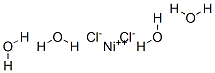 Nickel(II) chloride tetrahydrate Struktur