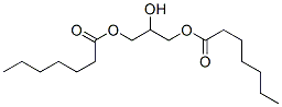 Glycerol 1,3-diheptanoate Struktur