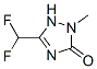 3H-1,2,4-Triazol-3-one, 5-(difluoromethyl)-1,2-dihydro-2-methyl- (9CI) Struktur