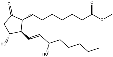 PROSTAGLANDIN E1 METHYL ESTER Struktur