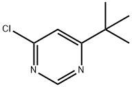 4-(tert-Butyl)-6-chloro-1,3-diazine Struktur