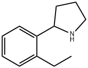 2-(2-Ethylphenyl)pyrrolidine Struktur