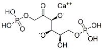 d-Fructose, 1,6-bis(dihydrogen phosphate), calcium salt Struktur