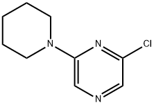 2-CHLORO-6-PIPERIDIN-1-YLPYRAZINE Struktur