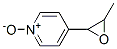 Pyridine, 4-(3-methyloxiranyl)-, 1-oxide (9CI) Struktur