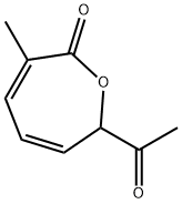 2(7H)-Oxepinone, 7-acetyl-3-methyl- (9CI) Struktur