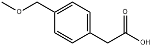 (4-METHOXYMETHYLPHENYL)ACETIC ACID Struktur