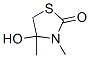 2-Thiazolidinone, 4-hydroxy-3,4-dimethyl- (9CI) Struktur