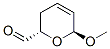 2H-Pyran-2-carboxaldehyde, 3,6-dihydro-6-methoxy-, (2S,6S)- (9CI) Struktur