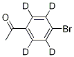 4-BroMophenyl-d4 Methyl Ketone Struktur