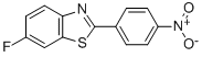 6-FLUORO-2-(4-NITROPHENYL)BENZOTHIAZOLE Struktur