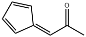 2-Propanone, 1-(2,4-cyclopentadien-1-ylidene)- (9CI) Struktur