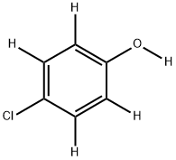 4-CHLOROPHENOL-2,3,5,6-D4,OD Struktur