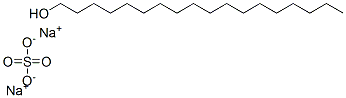 ALPHA-SULFO-OMEGA-(OCTADECYLOXY)POLY(OXY-1,2-ETHANEDIYL), SODIUM SALT Struktur