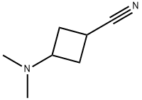 Cyclobutanecarbonitrile, 3-(dimethylamino)- (9CI) Struktur